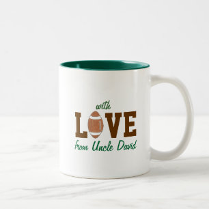 Football "with love" gift mug