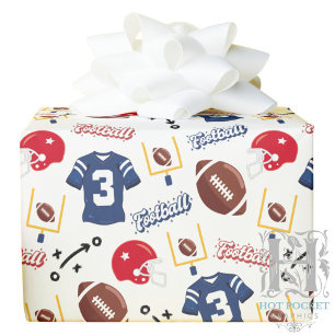 Football Wrapping Paper