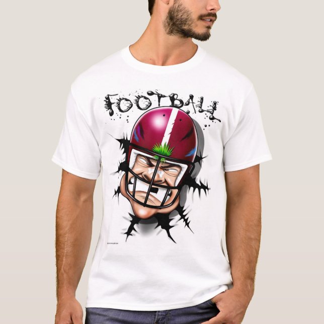 Football, You Bet!!! T-Shirt (Front)