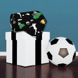 Footballer Dad Tie<br><div class="desc">A Football Pattern Necktie with football, ball net, whistle, helmet pattern, etc. This an amusing gift idea for a Football dad, football husband, and football uncle. You can present this gift on Father's Day or the birthday of Dad, husband, or Uncle.</div>