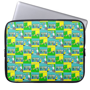 Footballers & Fans Laptop Sleeve