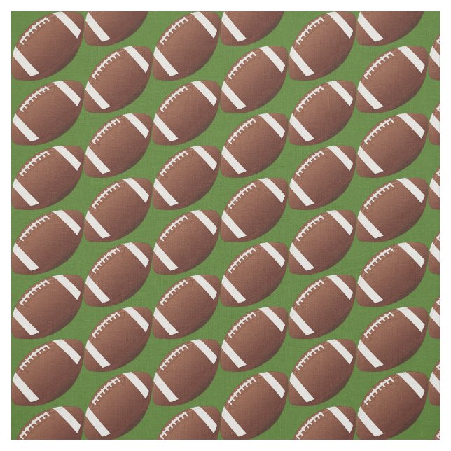Footballs Design Fabric (Swatch)