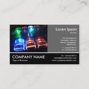 Footed Photo - 60pc Grey - Cool USB Hub Business Card