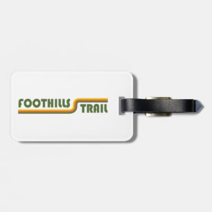 Foothills Trail North Carolina South Carolina Luggage Tag