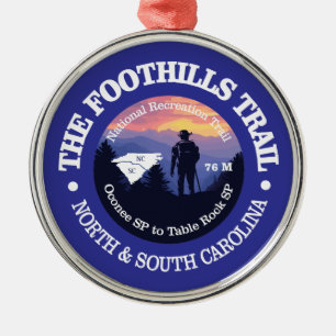 Foothills Trail (rd2) Metal Tree Decoration