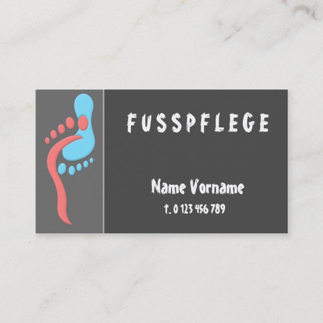 footing business card (Front)