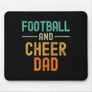 Footll And Cheer Dad Cheerleading _1  Mouse Pad