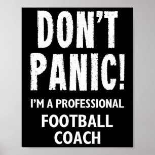 Footll Coach Poster