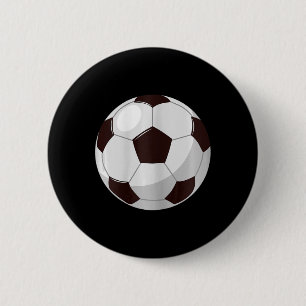 Footll Funny Soccer Player Belly Pregnant Mama 6 Cm Round Badge