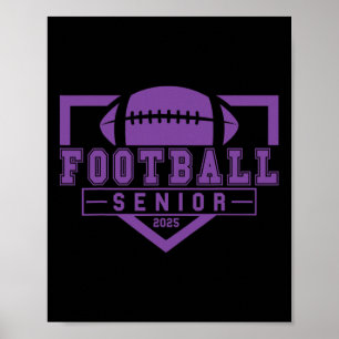 Footll Senior Night Footll Senior 2025 Graduation  Poster