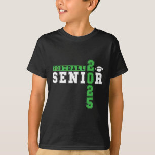 Footll Senior Night Footll Senior 2025 Graduation  T-Shirt