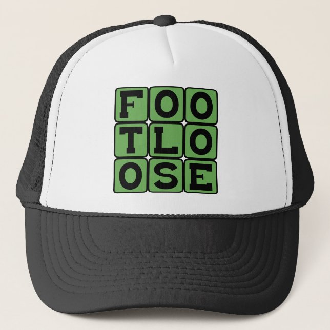 Footloose, Dancing Feet Trucker Hat (Front)