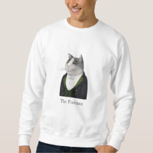 FOOTMAN CAT Men's Basic Sweatshirt