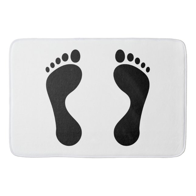 Footprint Bath Mat (Front)