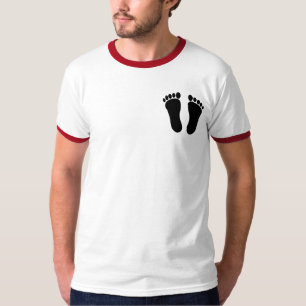 Footprint Custom Men's Basic Ringer T-Shirt