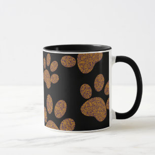 footprint dogs mug