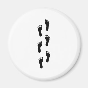 Footprint - Feet Magnet