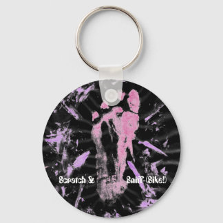 Footprint Keychain