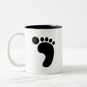Footprint Pictogram Mug