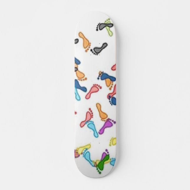 Footprint Skateboard (Front)