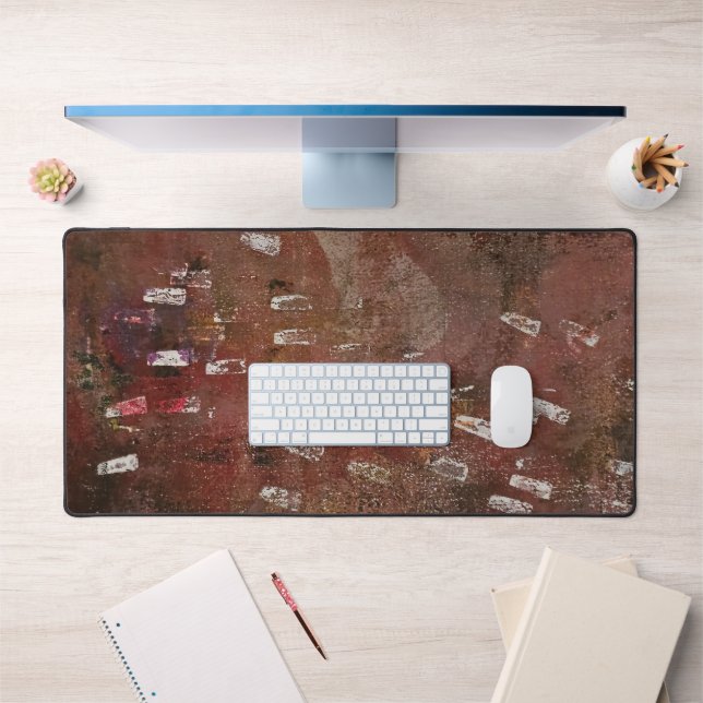 Footprints, A Gel Print Abstract Desk Mat (Office 1)