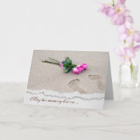 Footprints and Roses on Sand