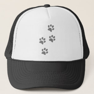 Footprints Animal Dog Paw Cat Trucker Hat