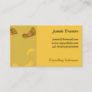 Footprints Business Card
