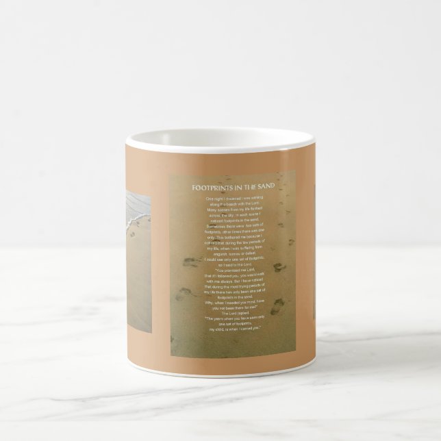 Footprints Coffee Mug (Center)