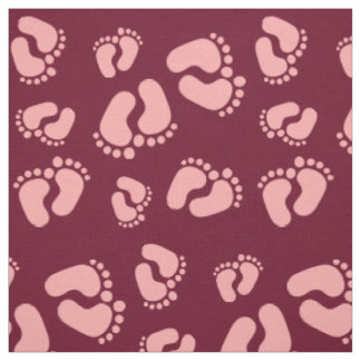 Footprints Footprints Baby feet fabric