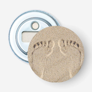 Footprints in Sand Bottle Opener