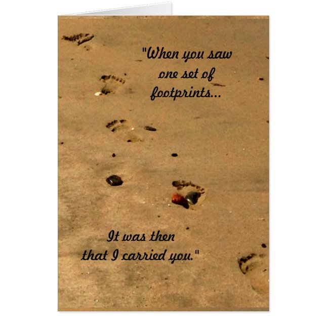 Footprints in the Sand (Front)