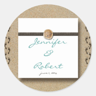 Footprints in the Sand  Envelope Seal