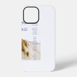 footprints in the sand iPhone 12 case