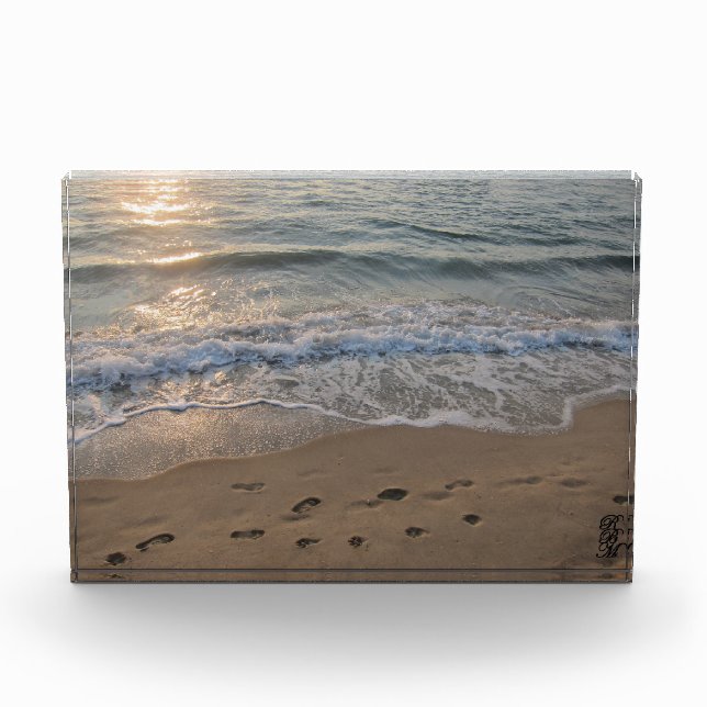 Footprints in the Sand Photo Block (Front)