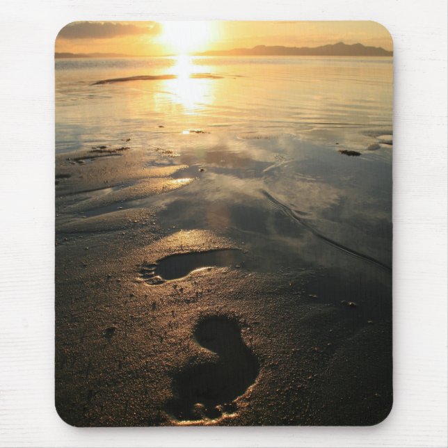 Footprints Mousepad (Front)