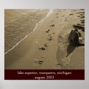 Footprints Poster