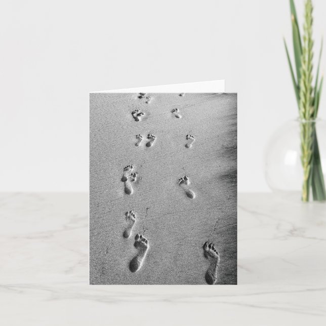 Footprints Through Time Card (Front)