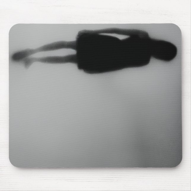 Footprints Vanishing in Fog Mouse Pad (Front)