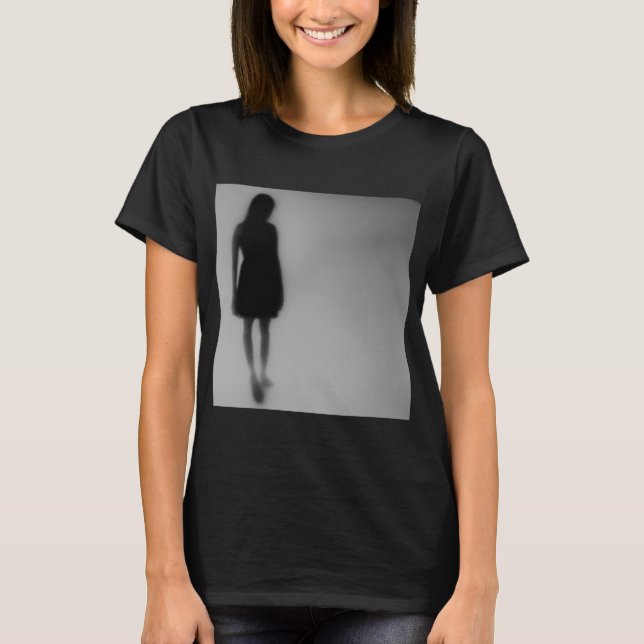 Footprints Vanishing in Fog T-Shirt (Front)