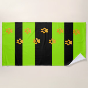 footsteps Beach Towel