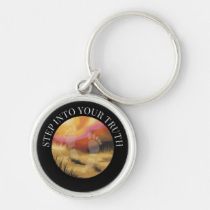 Footsteps Key Ring