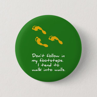 Footsteps Sarcastic Button