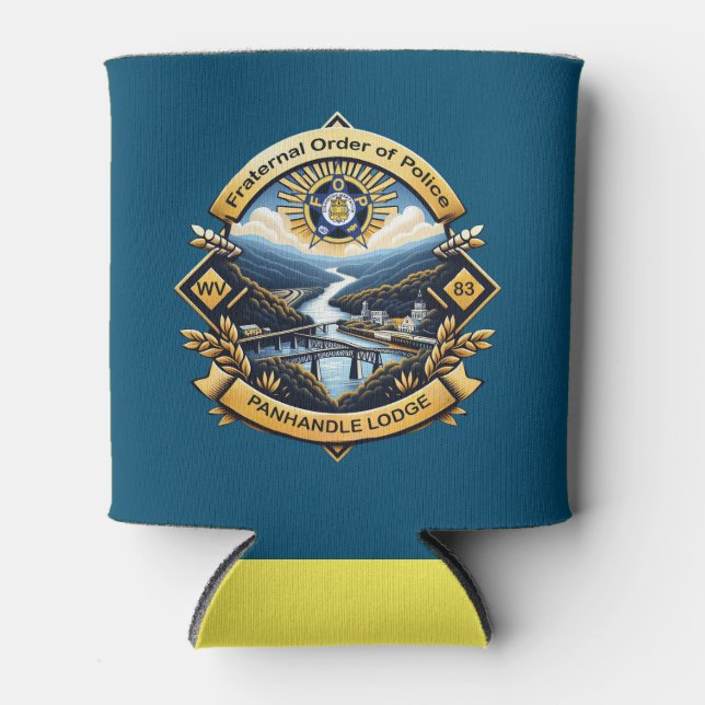 FOP Lodge 83 Can Coozie (Front)