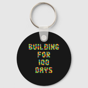 For 100 Days Happy 100th Day Of School Kids 1  Key Ring