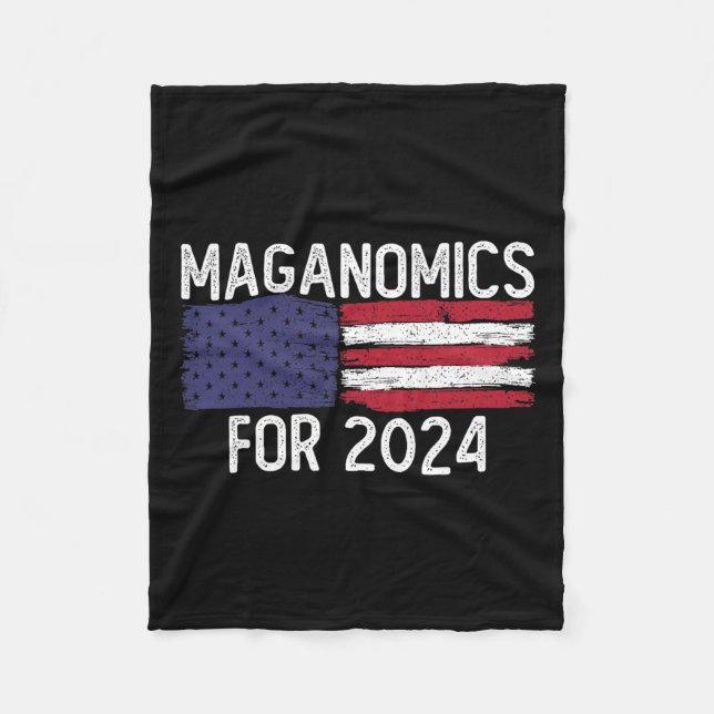 For 2024 Trump President Legend  Fleece Blanket (Front)