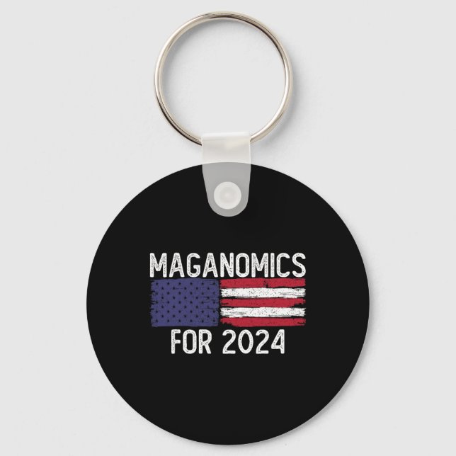 For 2024 Trump President Legend  Key Ring (Front)