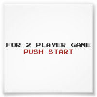 For 2 Player Game Push start