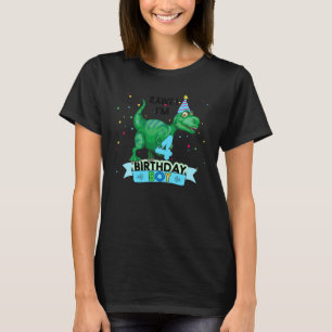 For 4 Year Old 4th Birthday Boy Rex Dinosaur T-Shirt