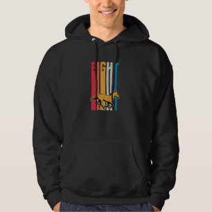 For 8 Year Old Horse Themed Birthday Equestrian Bi Hoodie
